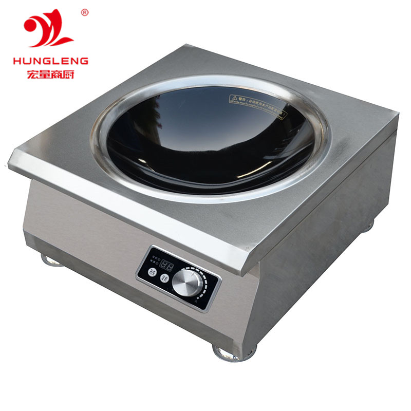 308V台式凹面小炒炉